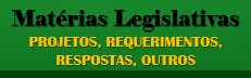 Matérias Legislativas