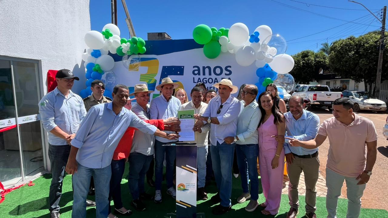 Apoio ao Pequeno Produtor: Inauguração do escritório do Ruraltins traz assistência técnica para a cidade