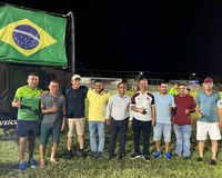 Vereadores da Lagoa da Confusão participantes da final da V-Copa Empresarial 2023